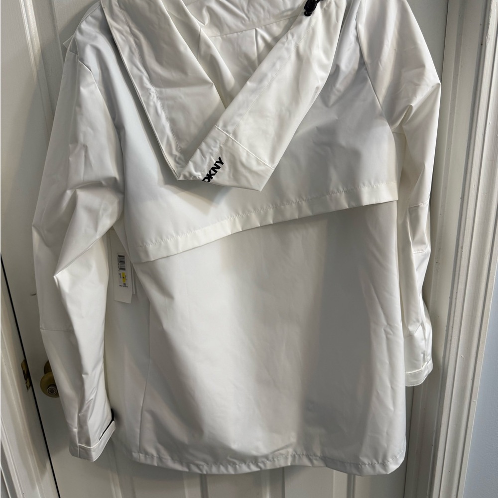 DKNY Sport Black and White Mesh Jacket - Picture 3 of 5
